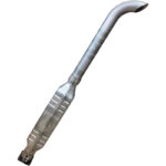 Marmitta Trattore Fiat Ø 60 mm Altezza 1120 mm – Silenziatore con Flangia 4 Fori Interasse 70 mm AD8, FL10, 80C, 90C, Riferimento 4981139