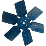 Ventola Raffredamento Radiatore Trattore Ford 2000-3000-Metallo-6 Pale-Riferimento Originale 83918898