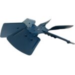 Ventola Raffredamento Radiatore Trattore Ford 2000-3000-Metallo-6 Pale-Riferimento Originale 83918898