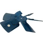 Ventola Raffredamento Radiatore Trattore Ford 2000-3000-Metallo-6 Pale-Riferimento Originale 83918898
