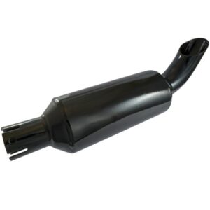 Marmitta Silenziatore Trattore, Trattori Fiat, Same ecc, Vigneto-Ø 46 mm-Lunghezza 390 mm-Scarico Laterale