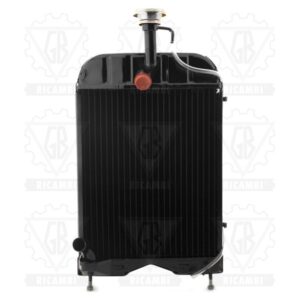 Radiatore In Rame Trattore Massey Ferguson 240-Riferimento Originale 1680547M91-A 3 File-413mm x 622mm x 66 mm