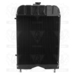 Radiatore In Rame Trattore Massey Ferguson 135-Riferimento Originale 1660499M92-A 4 File-410mm x 625mm x 65 mm