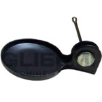 Parapioggia Marmitta Trattore Fiat 450, 540, 640, 455C, 505C, 605C, Riferimento 5011654, Ø 46 mm a 50 mm, Coperchio