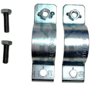 Fascetta-Collare Marmitta Trattore Fiat Serie Oro 46, 56, 65, 66, 70, 75, 80, 85, 86, 90, Riferimento 5116793-Ø46-49