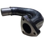 Collettore Scarico Marmitta Trattore Fiat Serie 46, 56, 66, 76, 86, 88, 93, 94, Riferimento 5164163, Curvato a U, Gomito