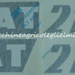 Serie Decalcomania-Adesivi Per Trattore Fiat 211R...