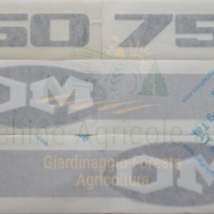 Serie Decalcomania-Adesivi Per Trattore OM 750