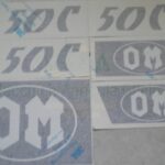 Serie Decalcomania-Adesivi Per Trattore OM 50 C