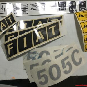 Serie Decalcomania-Adesivi Per Trattore Fiat 505 C