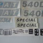 Serie Decalcomania-Adesivi Per Trattore Fiat 540 DT