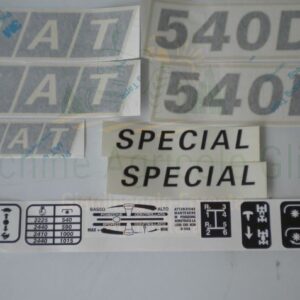 Serie Decalcomania-Adesivi Per Trattore Fiat 540 DT