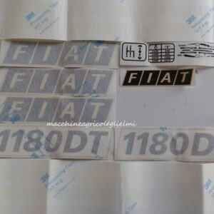Serie Decalcomania-Adesivi Per Trattore Fiat 1180 DT