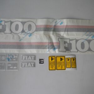 Serie Decalcomania-Adesivi Per Trattore Fiat F 100
