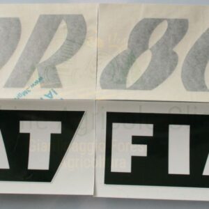 Serie Decalcomania-Adesivi Per Trattore Fiat 80 R