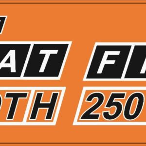 Serie Decalcomania-Adesivi Per trattore Fiat 250 DTH