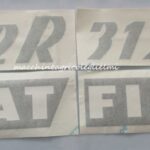 Serie Decalcomania-Adesivi Per Trattore Fiat 312 R