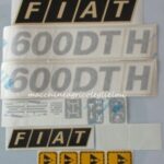 Serie Decalcomania-Adesivi Per Trattore Fiat 600 DTH