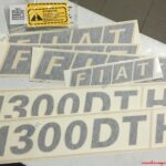 Serie Decalcomania-Adesivi Per Trattore Fiat 1300 DTH