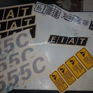 Serie Decalcomania-Adesivi Per Trattore Fiat 555 C