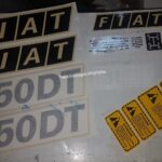 Serie Decalcomania-Adesivi Per Trattore Fiat 750 DT