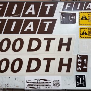 Serie Decalcomania-Adesivi Per Trattore Fiat 800 DTH