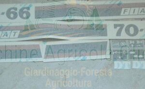 Serie Decalcomania-Adesivi Per Trattore Fiat 70-66 DT
