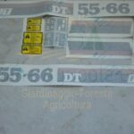 Serie Decalcomania-Adesivi Per Trattore Fiat 55-66 DT