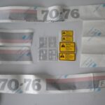 Serie Decalcomania-Adesivi Per Trattore Fiat 70-76