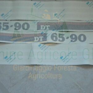 Serie Decalcomania-Adesivi Per Trattore Fiat 65-90 DT