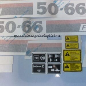 Serie Decalcomania-Adesivi Per Trattore Fiat 50-66