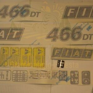 Serie Decalcomania-Adesivi Per Trattore Fiat 466 DT
