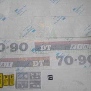 Serie Decalcomania-Adesivi Per Trattore Fiat 70-90 DT