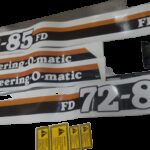 Serie Decalcomania-Adesivi Per Trattore Fiat 72-85 FD