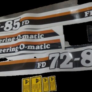 Serie Decalcomania-Adesivi Per Trattore Fiat 72-85 FD