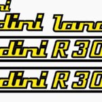 Serie Decalcomania-Adesivi Per Trattore Landini R 3000
