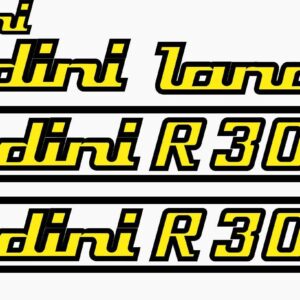 Serie Decalcomania-Adesivi Per Trattore Landini R 3000