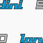 Serie Decalcomania-Adesivi Per Trattore Landini 5000