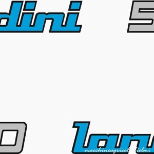 Serie Decalcomania-Adesivi Per Trattore Landini 5000