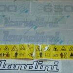Serie Decalcomania-Adesivi Per Trattore Landini 6500