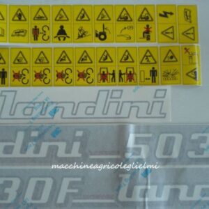 Serie Decalcomania-Adesivi Per Trattore Landini 5030 F