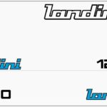 Serie Decalcomania-Adesivi Per Trattore Landini 12500