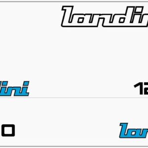 Serie Decalcomania-Adesivi Per Trattore Landini 12500