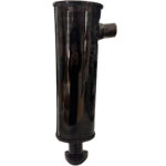 Marmitta Trattore Fiat Ford Ø 42 mm Scarico Laterale Basso Lunghezza 520 mm – Silenziatore Serie 65, 66, 75, 76, 85, 86, Riferimento 44905942