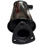 Marmitta Trattore Fiat Ford Ø 42 mm Scarico Laterale Basso Lunghezza 520 mm – Silenziatore Serie 65, 66, 75, 76, 85, 86, Riferimento 44905942