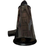 Marmitta Trattore Fiat Ford Ø 42 mm Scarico Laterale Basso Lunghezza 520 mm – Silenziatore Serie 65, 66, 75, 76, 85, 86, Riferimento 44905942