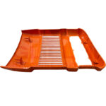 Calandra Trattore Fiat Serie Oro Completa Lamiera Arancio + Mascherina Nylon – Ricambio Rinforzato Alta Resistenza 400, 450, 500, 600, 505C, 605C, Riferimento 4950401