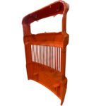 Calandra Trattore Fiat Serie Oro Completa Lamiera Arancio + Mascherina Nylon – Ricambio Rinforzato Alta Resistenza 400, 450, 500, 600, 505C, 605C, Riferimento 4950401