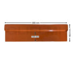 Fianchetto Cofano Laterale Sinistro Trattore Fiat Serie oro 550, 555C, 600, 640, 605C, Riferimento 4950909, 660 mm x 182.5 mm