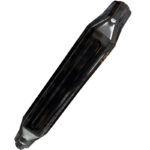 Marmitta Trattore Fiat Ford Ø 46 mm Altezza 670 mm – Silenziatore Quadro Lungo Per Serie 46, 55, 56, 65, 66, 70, 75, 80, 90, 93, 94, Riferimento 5157240